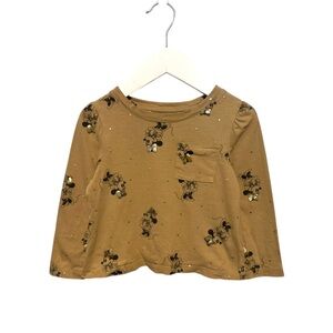 ⭐️ 5/$30 Gap Kids Disney Minnie Mouse LS Shirt size 3 Years